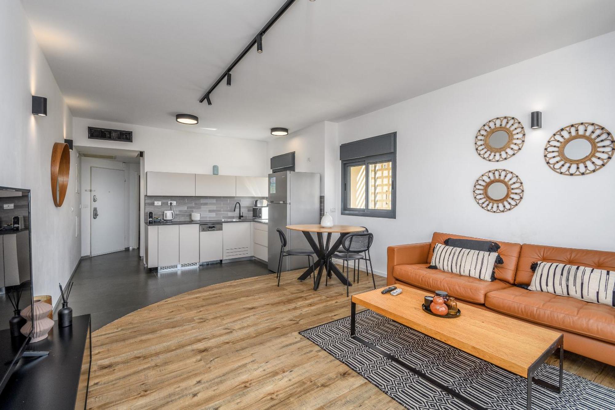 شقة Modern & Sunny 1 Bdr W Balcony And Parking تل أبيب المظهر الخارجي الصورة
