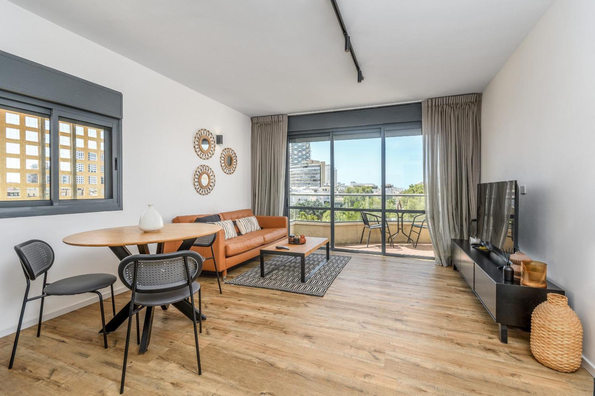 شقة Modern & Sunny 1 Bdr W Balcony And Parking تل أبيب المظهر الخارجي الصورة